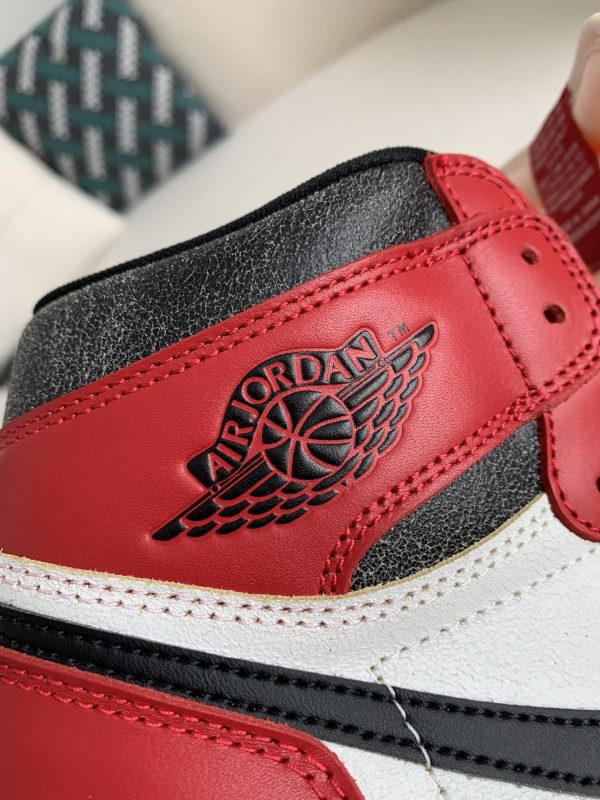 ¡¸#842¡¹Air Jordan 1 Retro High OG Chicago Red - Image 7