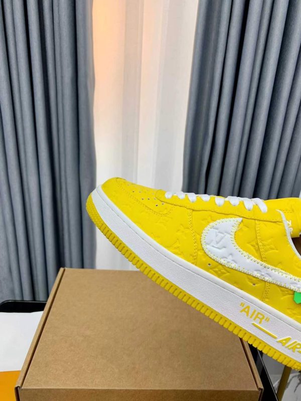 「#1529」LOUIS VUITTON × NIKE AIR FORCE 1 SNEAKER - Image 3