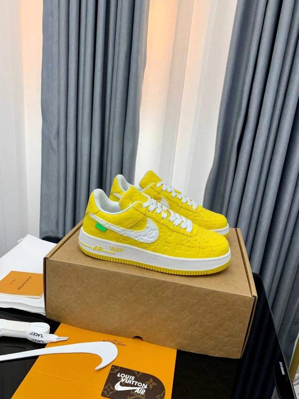 「#1529」LOUIS VUITTON × NIKE AIR FORCE 1 SNEAKER