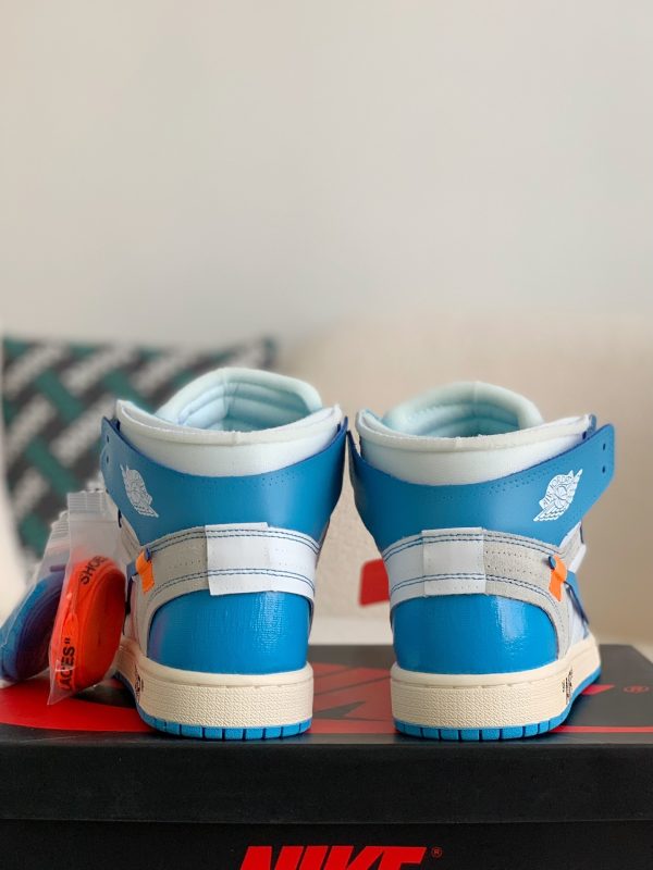 ¡¸#835¡¹Off-White Air Jordan 1 Powder Blue UNC AJ1 - Image 5