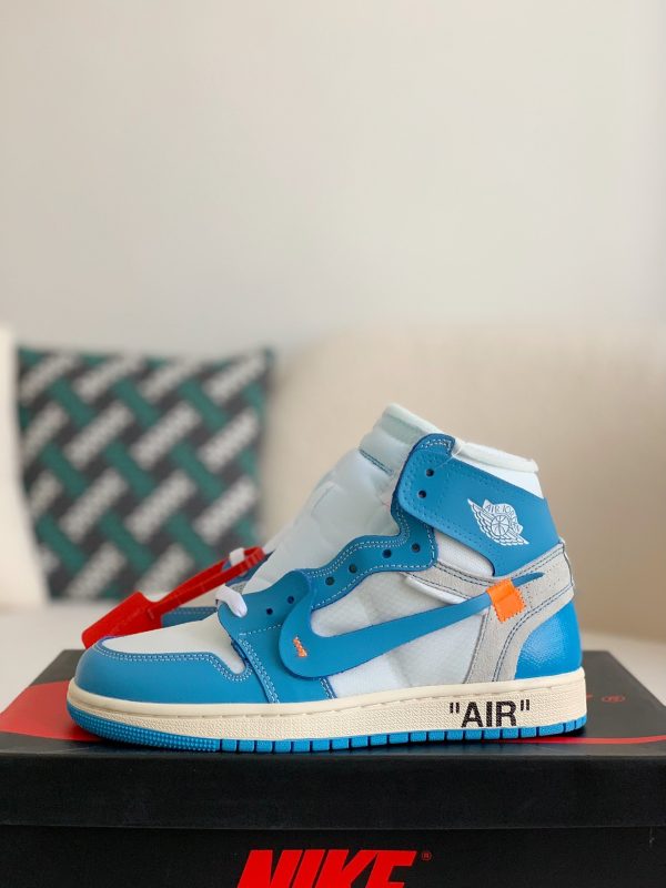 ¡¸#835¡¹Off-White Air Jordan 1 Powder Blue UNC AJ1 - Image 2