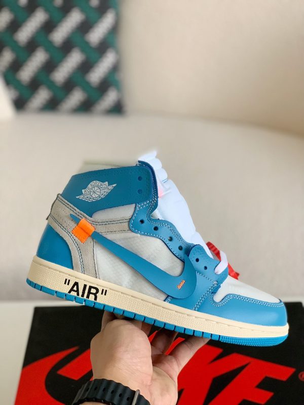 ¡¸#835¡¹Off-White Air Jordan 1 Powder Blue UNC AJ1 - Image 3