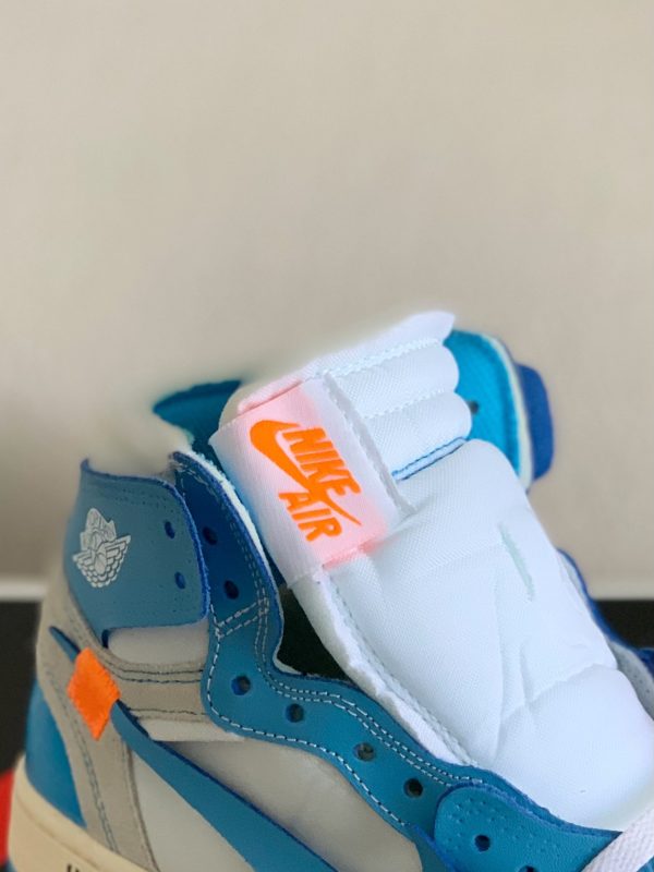 ¡¸#835¡¹Off-White Air Jordan 1 Powder Blue UNC AJ1 - Image 7