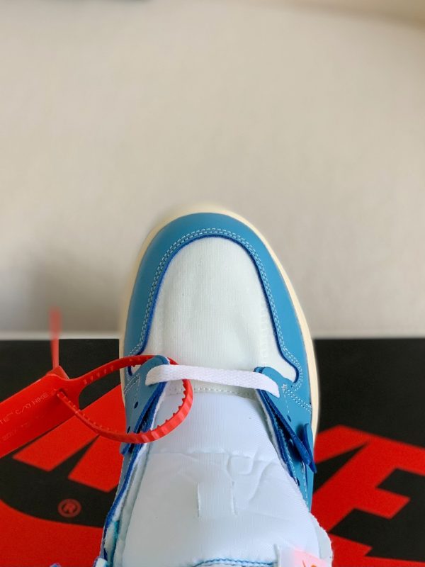 ¡¸#835¡¹Off-White Air Jordan 1 Powder Blue UNC AJ1 - Image 8