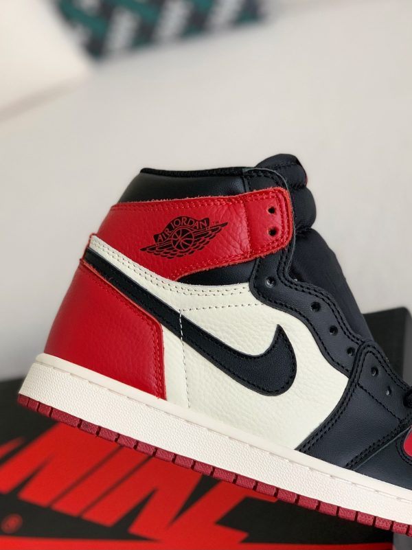 ¡¸#840¡¹Air Jordan 1 Retro High OG Bred Toe - Image 6