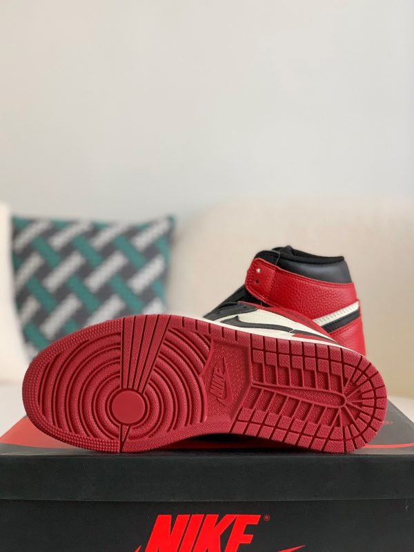 ¡¸#840¡¹Air Jordan 1 Retro High OG Bred Toe - Image 9