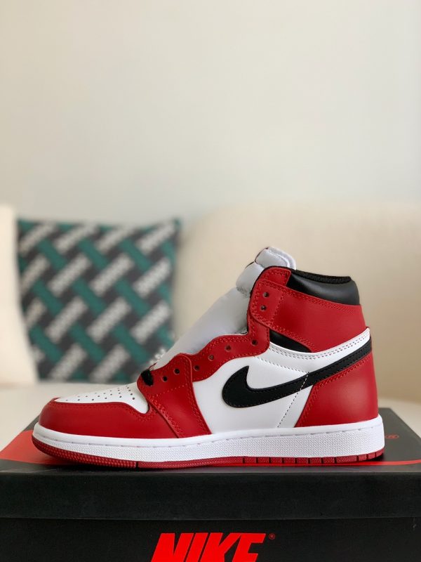 ¡¸#1560¡¹Nike Air Jordan 1 Retro High OG Bred Toe - Image 4