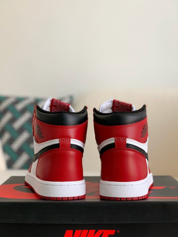 ¡¸#1560¡¹Nike Air Jordan 1 Retro High OG Bred Toe - Image 5
