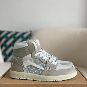 「#1579」Louis Vuitton x Nike Air Jorda 1 High AJ1 Sneakers