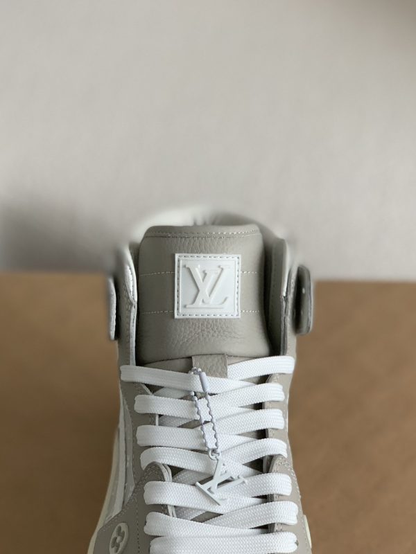 「#1579」Louis Vuitton x Nike Air Jorda 1 High AJ1 Sneakers - Image 8