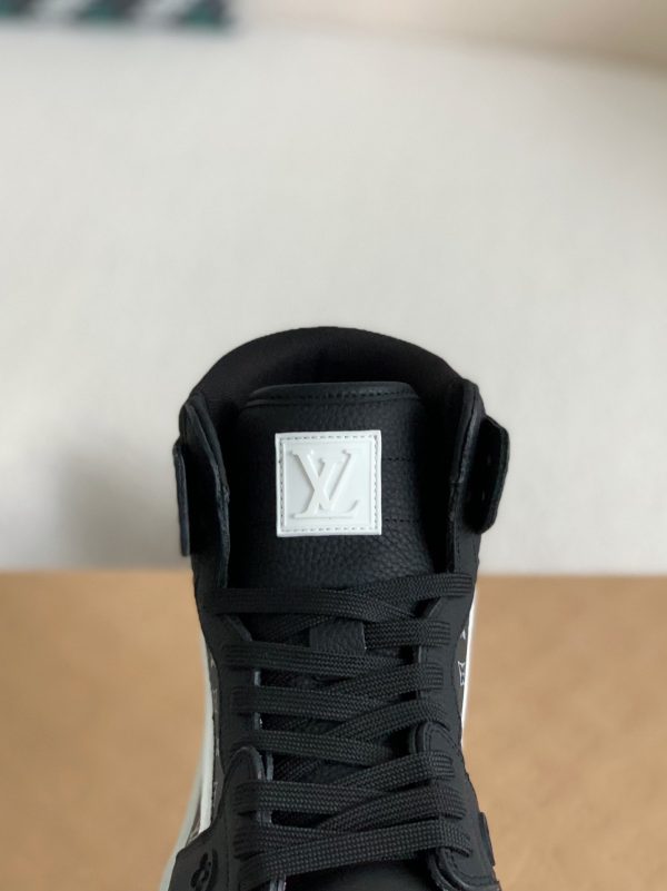 「#1580」Louis Vuitton x Nike Air Jorda 1 High AJ1 Sneakers - Image 8