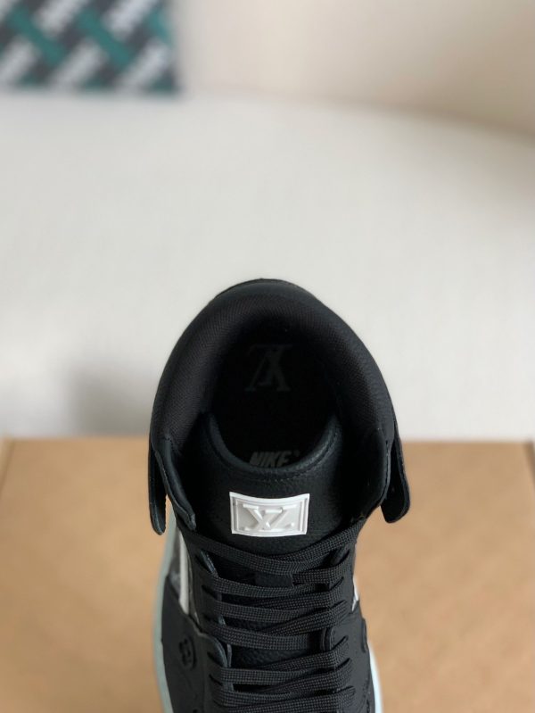 「#1580」Louis Vuitton x Nike Air Jorda 1 High AJ1 Sneakers - Image 7
