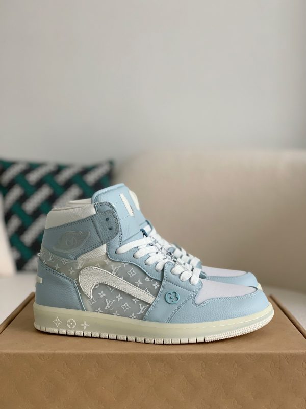 「#1581」Louis Vuitton x Nike Air Jorda 1 High AJ1 Sneakers