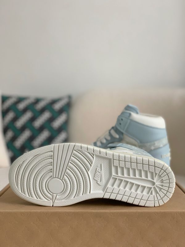 「#1581」Louis Vuitton x Nike Air Jorda 1 High AJ1 Sneakers - Image 10
