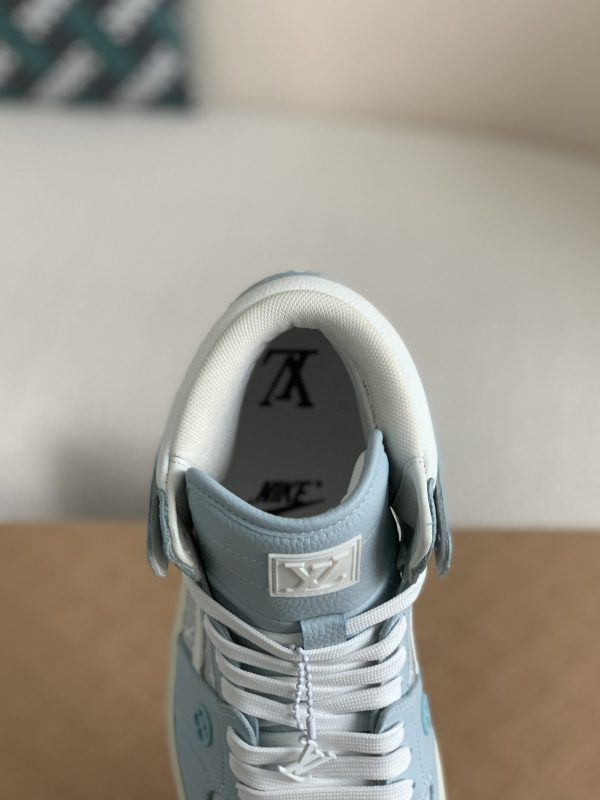「#1581」Louis Vuitton x Nike Air Jorda 1 High AJ1 Sneakers - Image 7