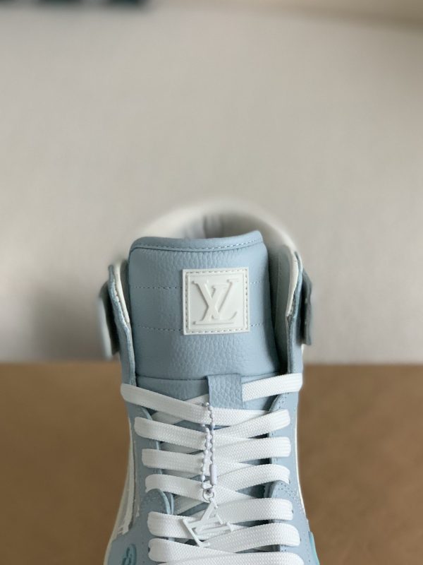 「#1581」Louis Vuitton x Nike Air Jorda 1 High AJ1 Sneakers - Image 8