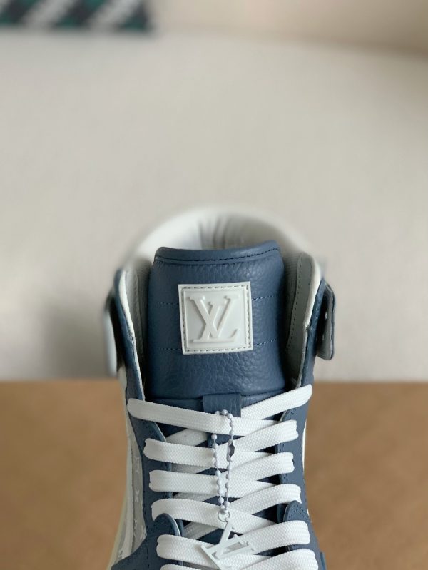 「#1582」Louis Vuitton x Nike Air Jorda 1 High AJ1 Sneakers - Image 8