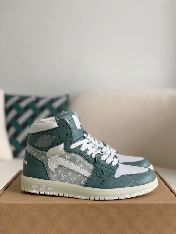 「#1583」Louis Vuitton x Nike Air Jorda 1 High AJ1 Sneakers