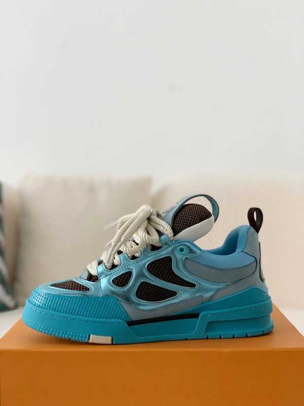 「#1640」Louis Vuitton Skate Sneakers - Image 4