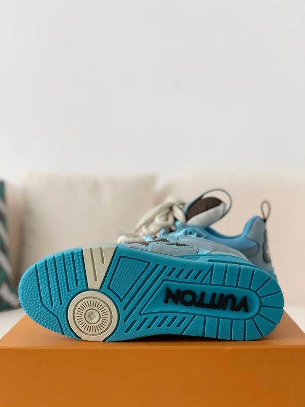 「#1640」Louis Vuitton Skate Sneakers - Image 9