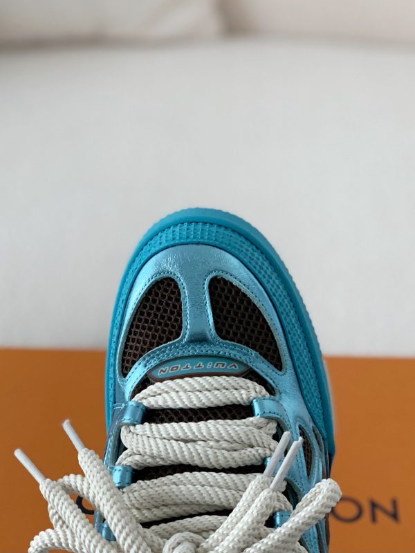 「#1640」Louis Vuitton Skate Sneakers - Image 8
