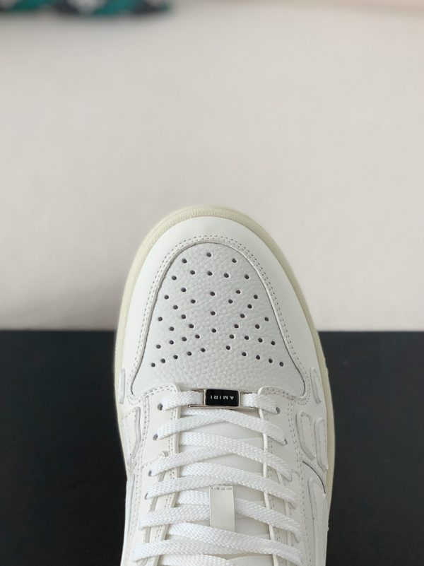 ¡¸#557¡¹Amiri Bone Sneakers - Image 8
