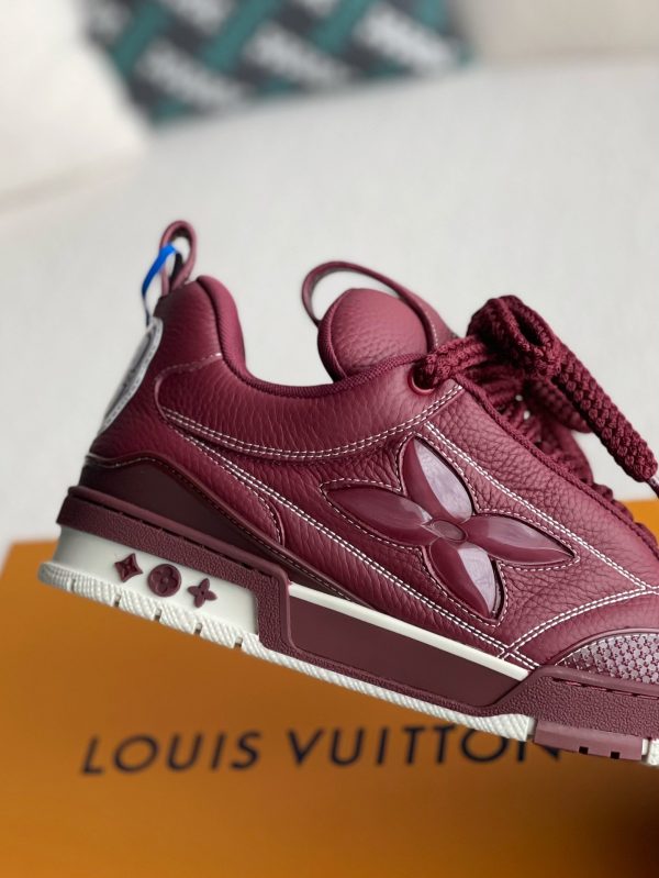 「#1864」Louis Vuitton Skate Sneakers - Image 6