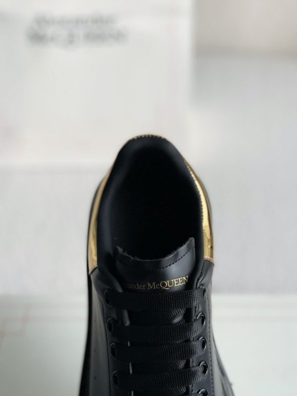 ¡¸#492¡¹Alexander McQueen MQ golden cowhide tail Air cushion bottom Sneakers - Image 7