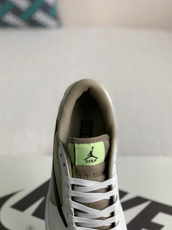 ¡¸#1970¡¹Travis Scott x Jordan Air Jordan 1 Low Golf 6.0 Sneakers - Image 8