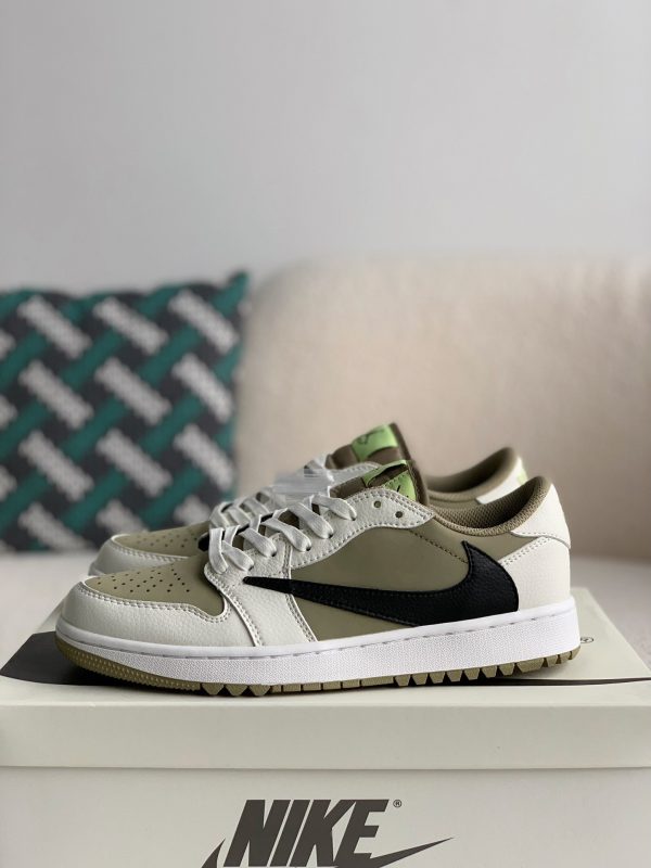 ¡¸#1970¡¹Travis Scott x Jordan Air Jordan 1 Low Golf 6.0 Sneakers - Image 2