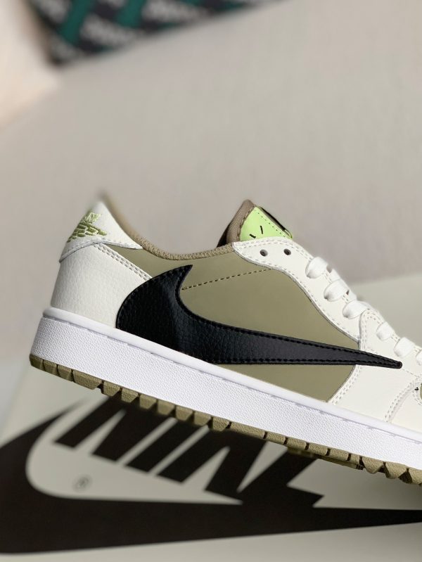 ¡¸#1970¡¹Travis Scott x Jordan Air Jordan 1 Low Golf 6.0 Sneakers - Image 6