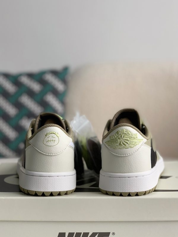 ¡¸#1970¡¹Travis Scott x Jordan Air Jordan 1 Low Golf 6.0 Sneakers - Image 4