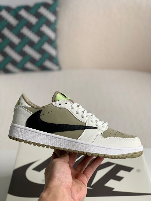 ¡¸#1970¡¹Travis Scott x Jordan Air Jordan 1 Low Golf 6.0 Sneakers - Image 3