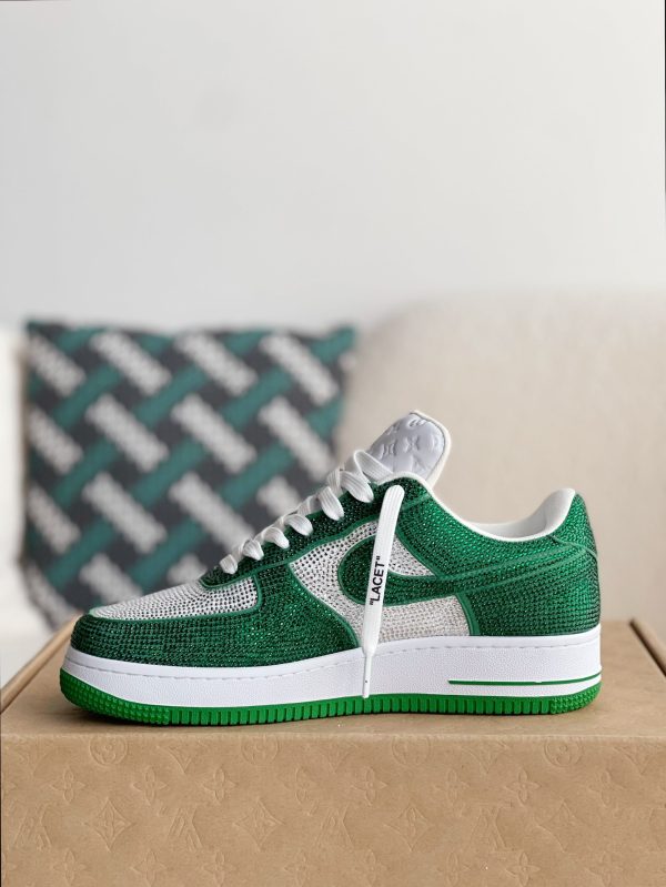 「#2001」LOUIS VUITTON × NIKE AIR FORCE 1 SNEAKER - Image 4