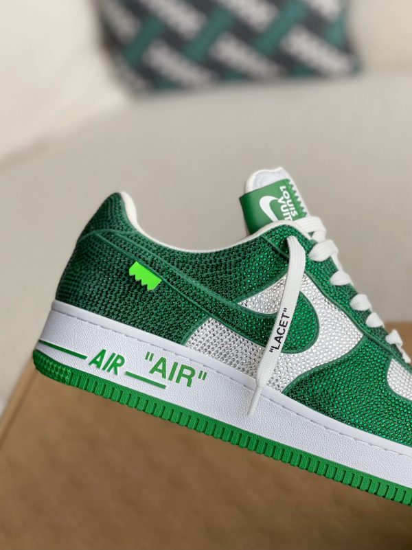 「#2001」LOUIS VUITTON × NIKE AIR FORCE 1 SNEAKER - Image 6