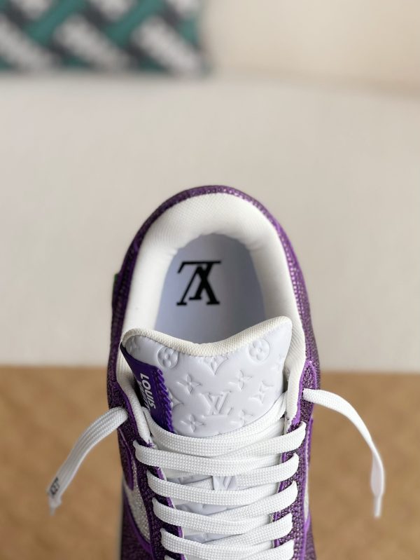 「#2002」LOUIS VUITTON × NIKE AIR FORCE 1 SNEAKER - Image 8