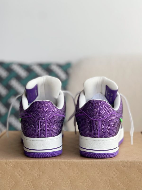 「#2002」LOUIS VUITTON × NIKE AIR FORCE 1 SNEAKER - Image 5