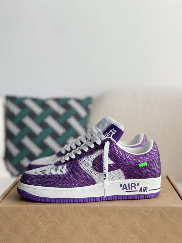 「#2002」LOUIS VUITTON × NIKE AIR FORCE 1 SNEAKER - Image 2