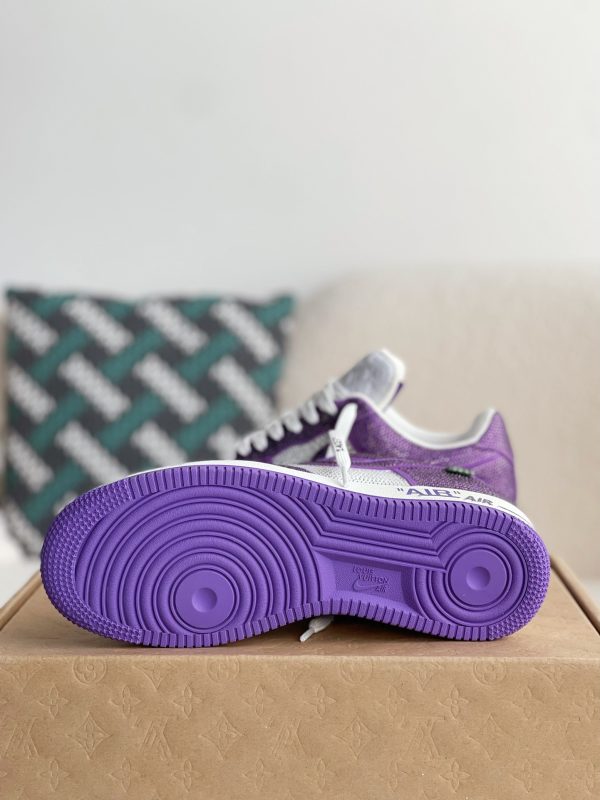 「#2002」LOUIS VUITTON × NIKE AIR FORCE 1 SNEAKER - Image 10