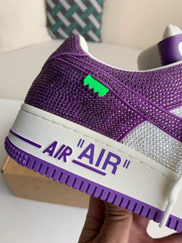 「#2002」LOUIS VUITTON × NIKE AIR FORCE 1 SNEAKER - Image 7
