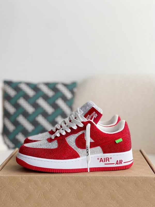 「#2004」LOUIS VUITTON × NIKE AIR FORCE 1 SNEAKER - Image 2