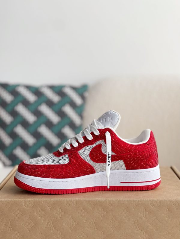 「#2004」LOUIS VUITTON × NIKE AIR FORCE 1 SNEAKER - Image 4