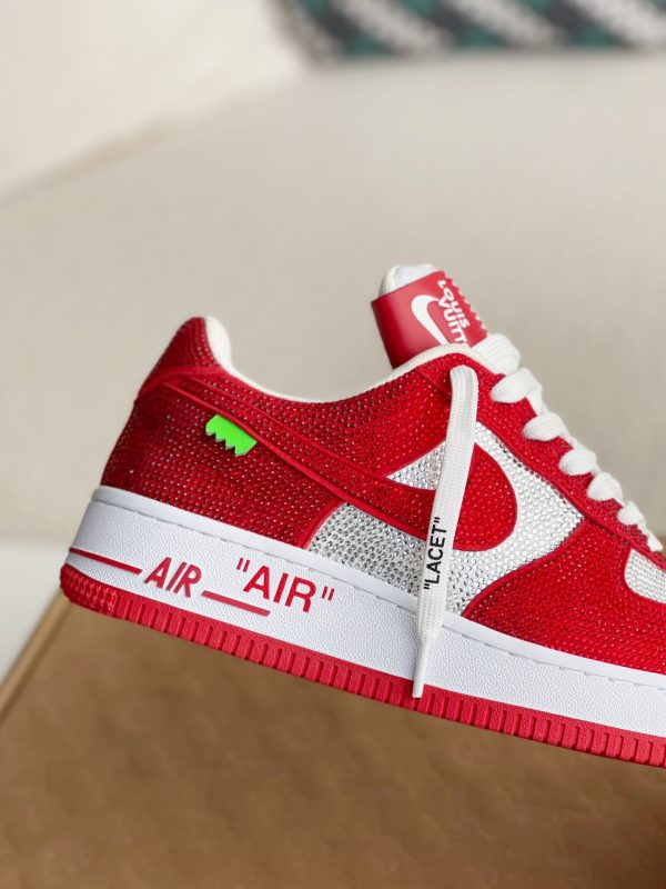 「#2004」LOUIS VUITTON × NIKE AIR FORCE 1 SNEAKER - Image 6