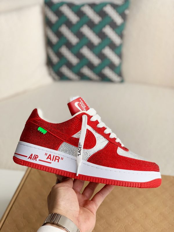 「#2004」LOUIS VUITTON × NIKE AIR FORCE 1 SNEAKER - Image 3
