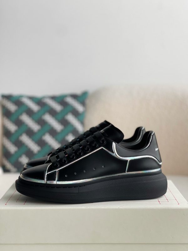 ¡¸#2061¡¹Alexander McQueen MQ golden cowhide tail Air cushion bottom Sneakers - Image 2