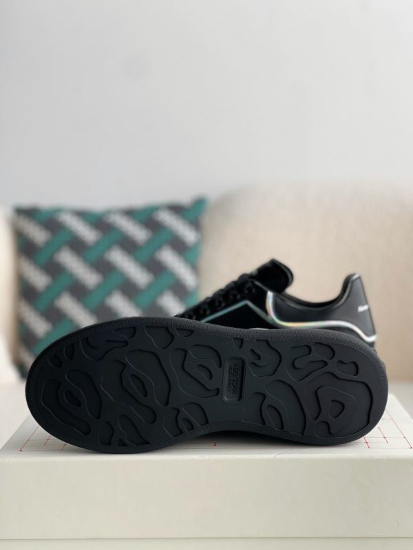 ¡¸#2061¡¹Alexander McQueen MQ golden cowhide tail Air cushion bottom Sneakers - Image 9
