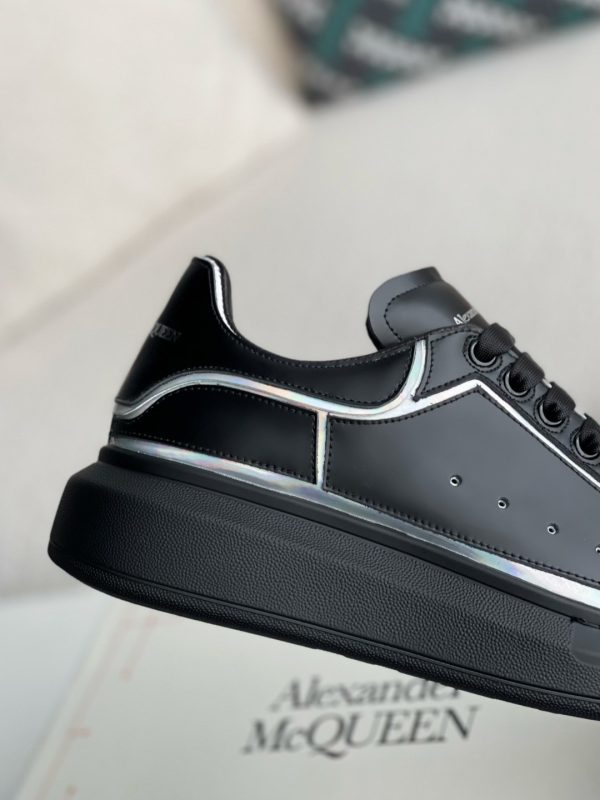 ¡¸#2061¡¹Alexander McQueen MQ golden cowhide tail Air cushion bottom Sneakers - Image 6