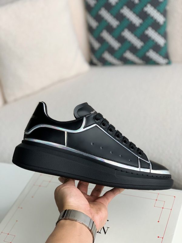 ¡¸#2061¡¹Alexander McQueen MQ golden cowhide tail Air cushion bottom Sneakers - Image 3