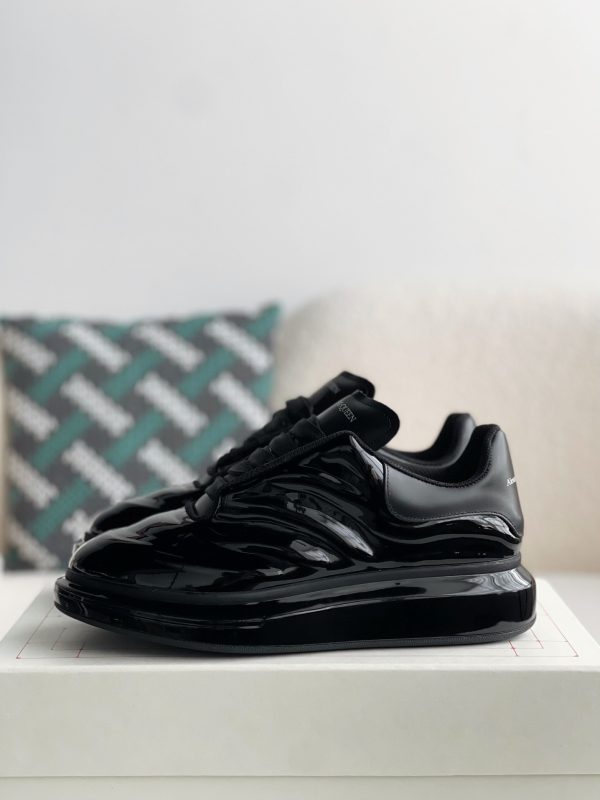 ¡¸#2064¡¹Alexander McQueen MQ golden cowhide tail Air cushion bottom Sneakers - Image 2