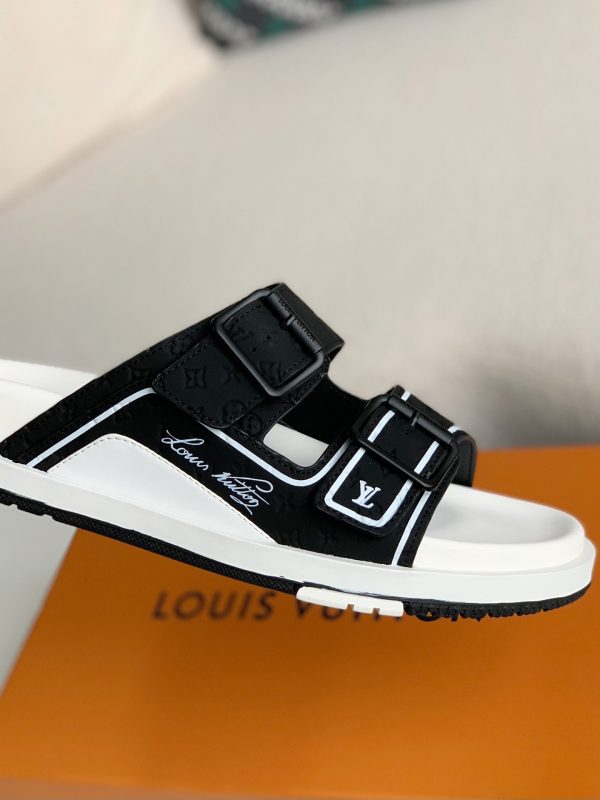 「#1019」LOUIS VUITTON  MAN SLIPPERS - Image 6